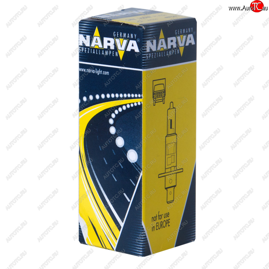 419 р. Лампа 24V H1 100W P14.5s Rallye NARVA NARVA 487503000  с доставкой в г. Керчь