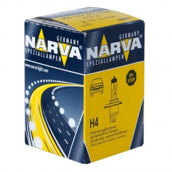 215 р. Лампа 12V H4 6055W P43t-38 Standard NARVA NARVA 488813000  с доставкой в г. Керчь. Увеличить фотографию 1