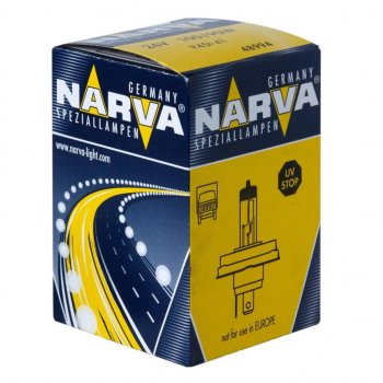 499 р. Лампа 24V H4 10090W P45t-41 Rallye NARVA NARVA 489943000  с доставкой в г. Керчь. Увеличить фотографию 1