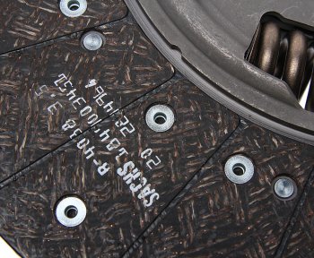 43 999 р. Диск сцепления КАМАЗ-5490 (КПП-ZF) MFZ-430 (усиленный 205) SACHS SACHS 491878085641  с доставкой в г. Керчь. Увеличить фотографию 4