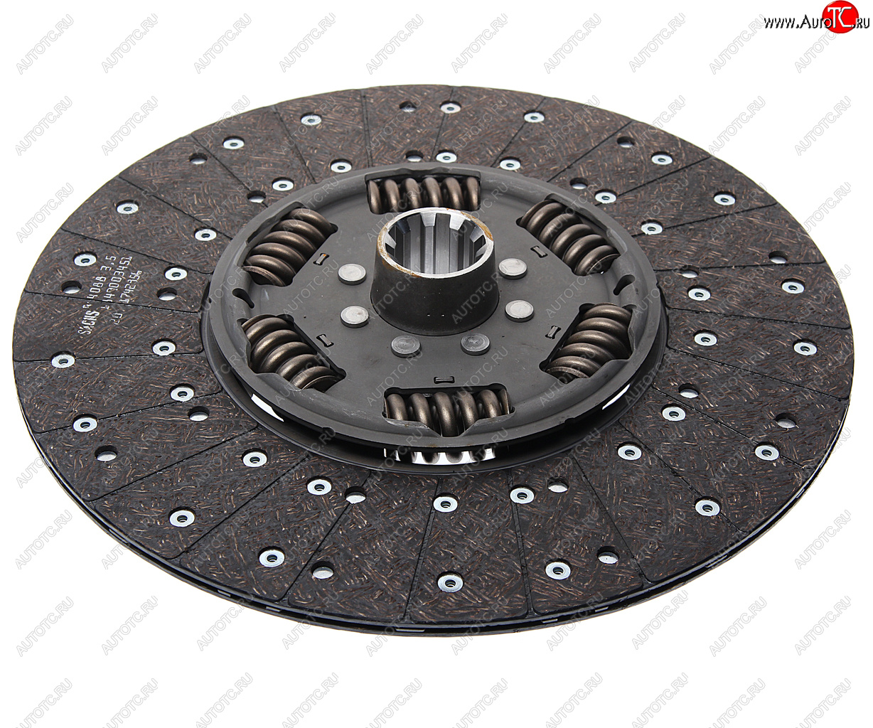 43 999 р. Диск сцепления КАМАЗ-5490 (КПП-ZF) MFZ-430 (усиленный 205) SACHS SACHS 491878085641  с доставкой в г. Керчь