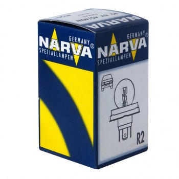 200 р. Лампа 12V R2 4540W P45t-41 Standard NARVA NARVA 492113000  с доставкой в г. Керчь. Увеличить фотографию 1