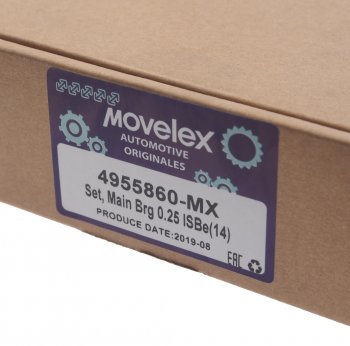 2 659 р. Вкладыши КАМАЗ дв.CUMMINS ISBe,ISDe коренные d=0.25 комплект 14шт. MOVELEX MOVELEX 4955860-mx  с доставкой в г. Керчь. Увеличить фотографию 3