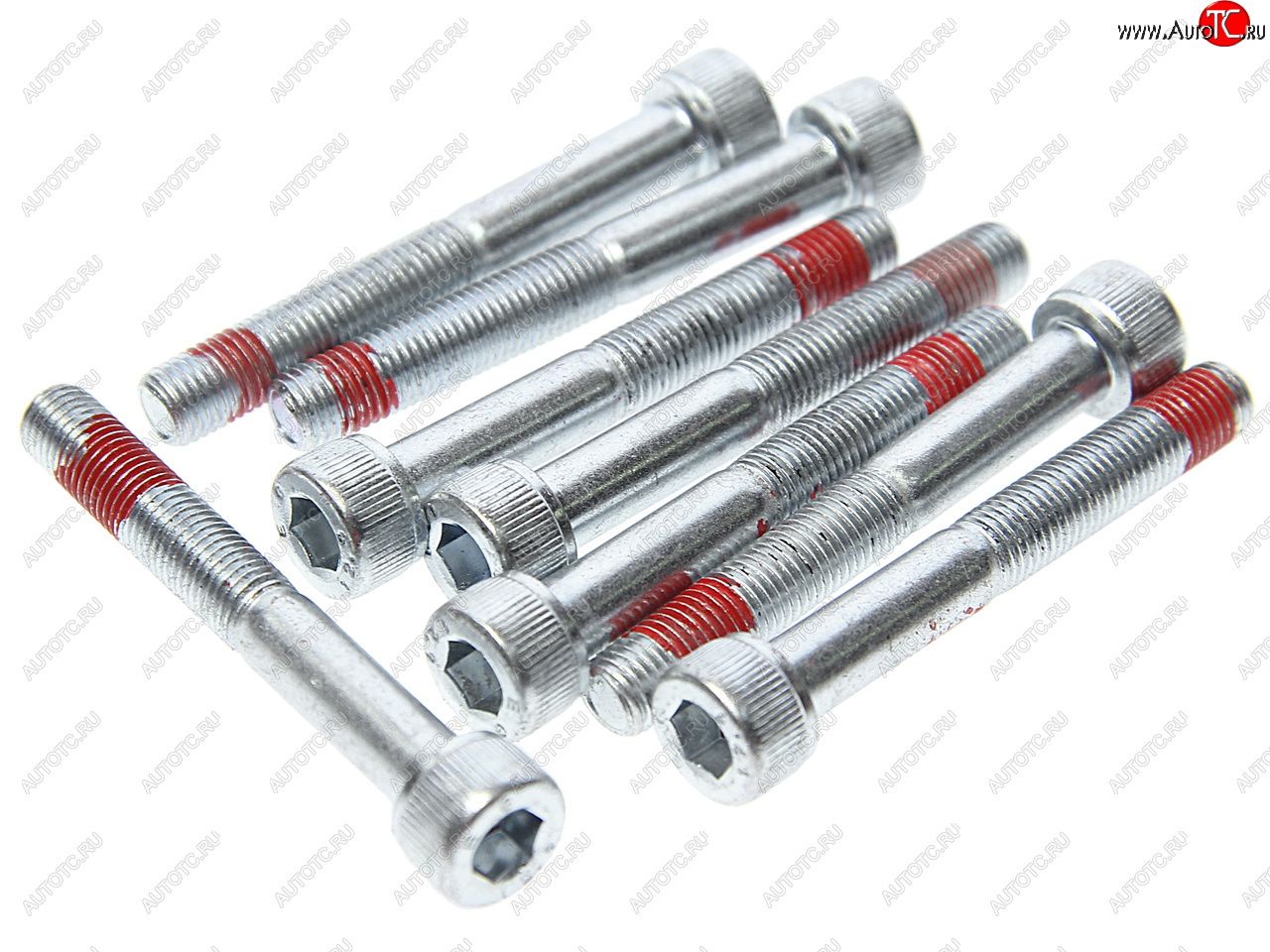 529 р. Болт ГАЗ-33027,23107 вала карданного (M6x0.75x45) (под валы ШРУС) комплект 8штук АВТОБОБ АВТОБОБ 5016291  с доставкой в г. Керчь