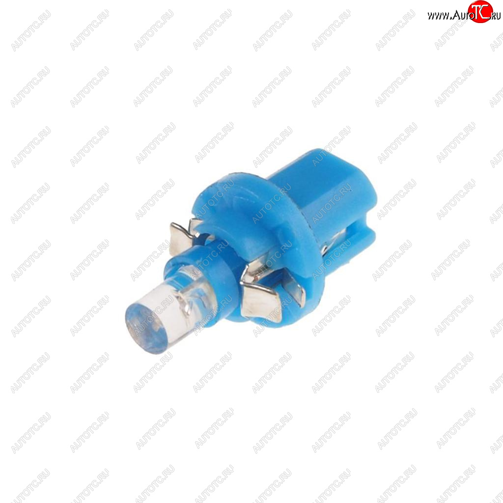 30 р. Лампа светодиодная 12V T5 W2x4.6d бесцокольная Blue MEGAPOWER MEGAPOWER-AUTOMOTIVE 50212b  с доставкой в г. Керчь