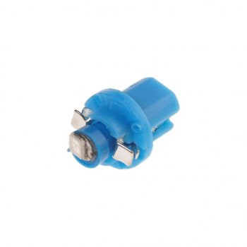 36 р. Лампа светодиодная 12V T5 W2x4.6d бесцокольная Blue MEGAPOWER MEGAPOWER-AUTOMOTIVE 50213b  с доставкой в г. Керчь. Увеличить фотографию 1