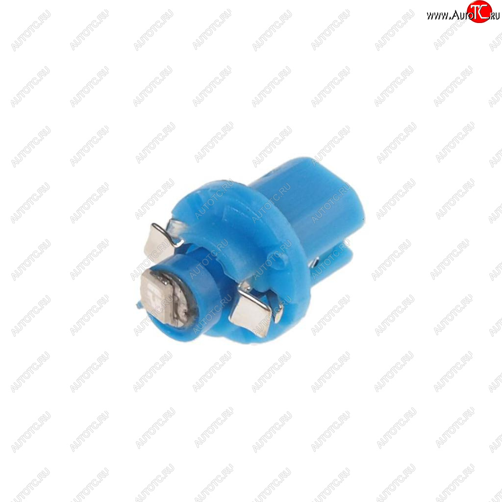36 р. Лампа светодиодная 12V T5 W2x4.6d бесцокольная Blue MEGAPOWER MEGAPOWER-AUTOMOTIVE 50213b  с доставкой в г. Керчь