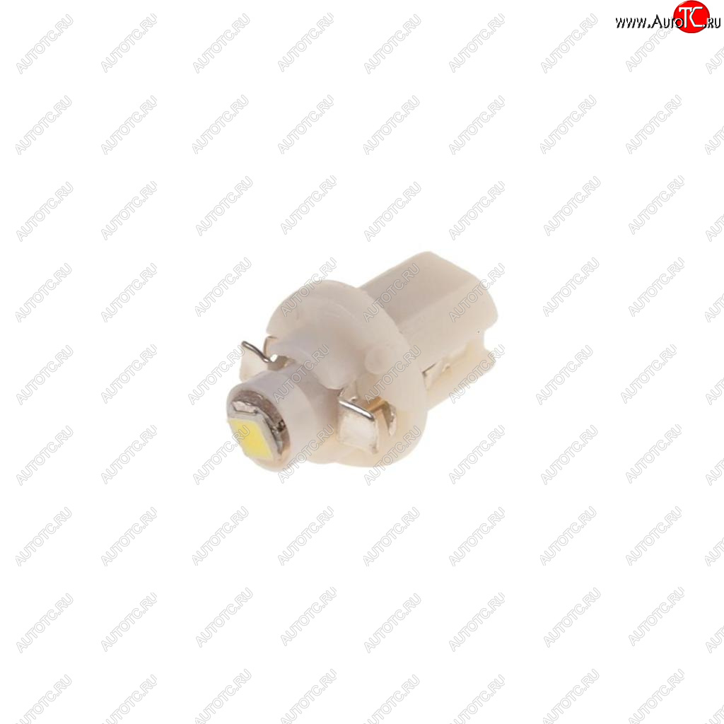 36 р. Лампа светодиодная 12V T5 W2x4.6d 6000K бесцокольная MEGAPOWER MEGAPOWER-AUTOMOTIVE 50213w  с доставкой в г. Керчь
