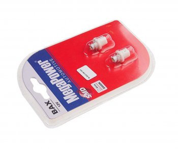 97 р. Лампа светодиодная 12V T5 W2x4.6d 6000K бесцокольная блистер (2шт.) MEGAPOWER MEGAPOWER-AUTOMOTIVE 50213w-2бл  с доставкой в г. Керчь. Увеличить фотографию 2