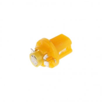 30 р. Лампа светодиодная 12V T5 W2x4.6d бесцокольная желтый MEGAPOWER MEGAPOWER-AUTOMOTIVE 50213y  с доставкой в г. Керчь. Увеличить фотографию 2