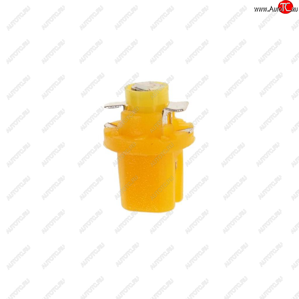 30 р. Лампа светодиодная 12V T5 W2x4.6d бесцокольная желтый MEGAPOWER MEGAPOWER-AUTOMOTIVE 50213y  с доставкой в г. Керчь