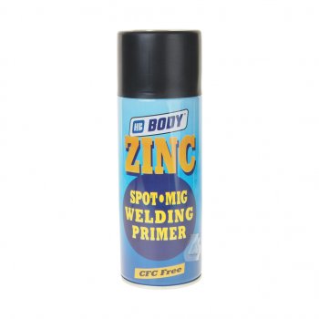 1 129 р. Грунт черный для точечной сварки ZINC Welding P311 аэрозоль 0.4л BODY BODY 5100200060  с доставкой в г. Керчь. Увеличить фотографию 1
