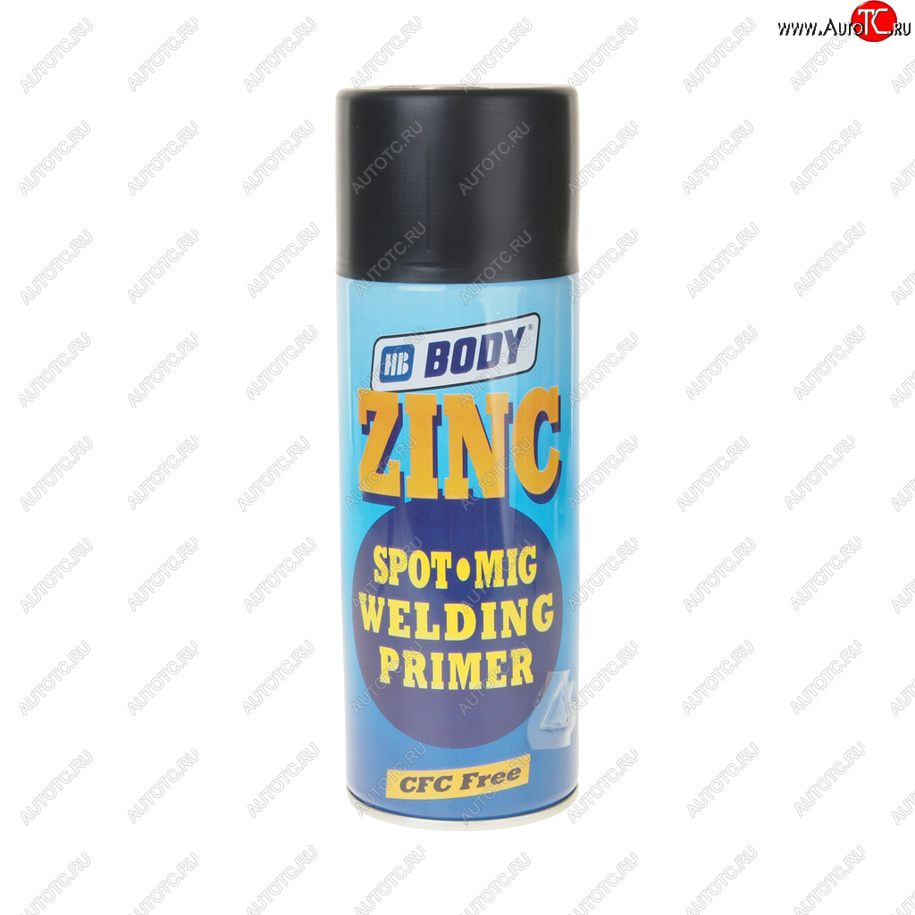 1 129 р. Грунт черный для точечной сварки ZINC Welding P311 аэрозоль 0.4л BODY BODY 5100200060  с доставкой в г. Керчь