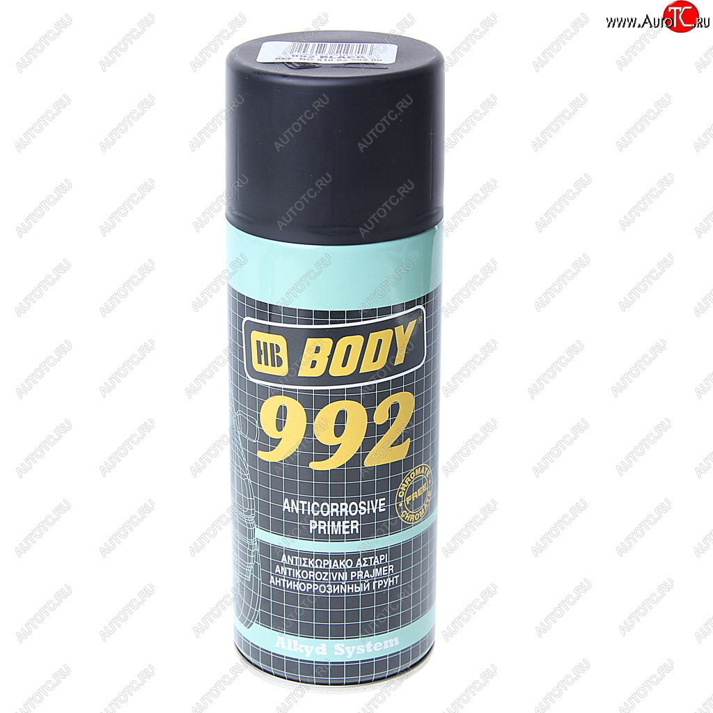 679 р. Грунт черный аэрозоль 992 0.4л BODY BODY 5100299200  с доставкой в г. Керчь