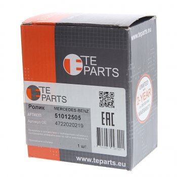 6 499 р. Ролик приводного ремня MERCEDES (ролик металл) TE PARTS TE PARTS 51012505  с доставкой в г. Керчь. Увеличить фотографию 3