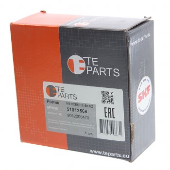 3 499 р. Ролик приводного ремня MERCEDES Atego натяжителя (ролик металл) TE PARTS TE PARTS 51012566  с доставкой в г. Керчь. Увеличить фотографию 3