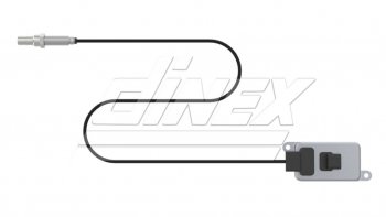 24 799 р. Датчик MERCEDES катализатора NOX оксида азота в сборе с блоком (ЕВРО-6) DINEX DINEX 51036  с доставкой в г. Керчь. Увеличить фотографию 1