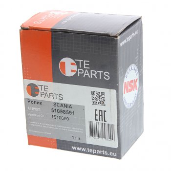 1 499 р. Ролик приводного ремня SCANIA P,R series натяжителя (ролик пластик) TE PARTS TE PARTS 51098591 TE PARTS 51098591  с доставкой в г. Керчь. Увеличить фотографию 3