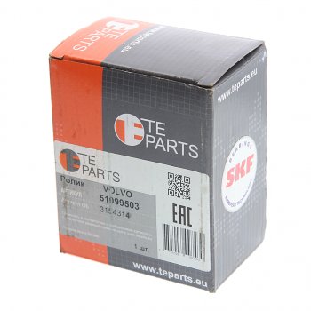 1 759 р. Ролик приводного ремня VOLVO FM,FL,FH,NH натяжителя (ролик металл) TE PARTS TE PARTS 51099503  с доставкой в г. Керчь. Увеличить фотографию 3