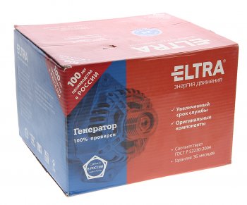 8 849 р. Генератор ВАЗ-2123 (выпуска после 2003г.) инжектор 14В 130А ELTRA ELTRA 5112.3771-30 т  с доставкой в г. Керчь. Увеличить фотографию 5