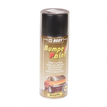 1 019 р. Краска для бамперов черная аэрозоль Bumper Paint 400мл BODY BODY 5130200000  с доставкой в г. Керчь. Увеличить фотографию 1