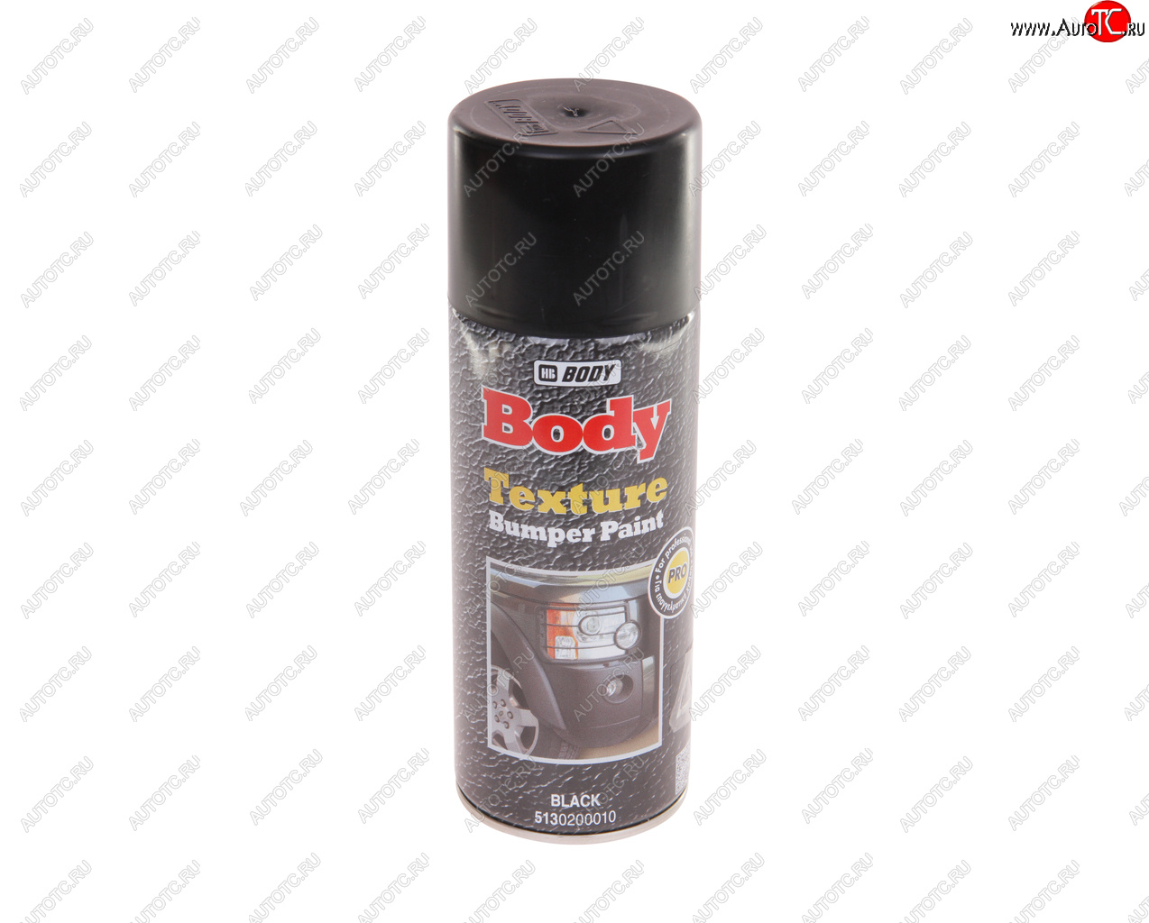 1 189 р. Краска для бамперов черная текстурная аэрозоль 400мл Bumper Textured BODY BODY 5130200010  с доставкой в г. Керчь