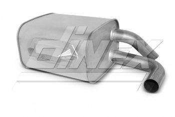 18 549 р. Глушитель MERCEDES Atego 712-1517 дв.OM904LA прямоугольный E-line DINEX DINEX 51353  с доставкой в г. Керчь. Увеличить фотографию 1