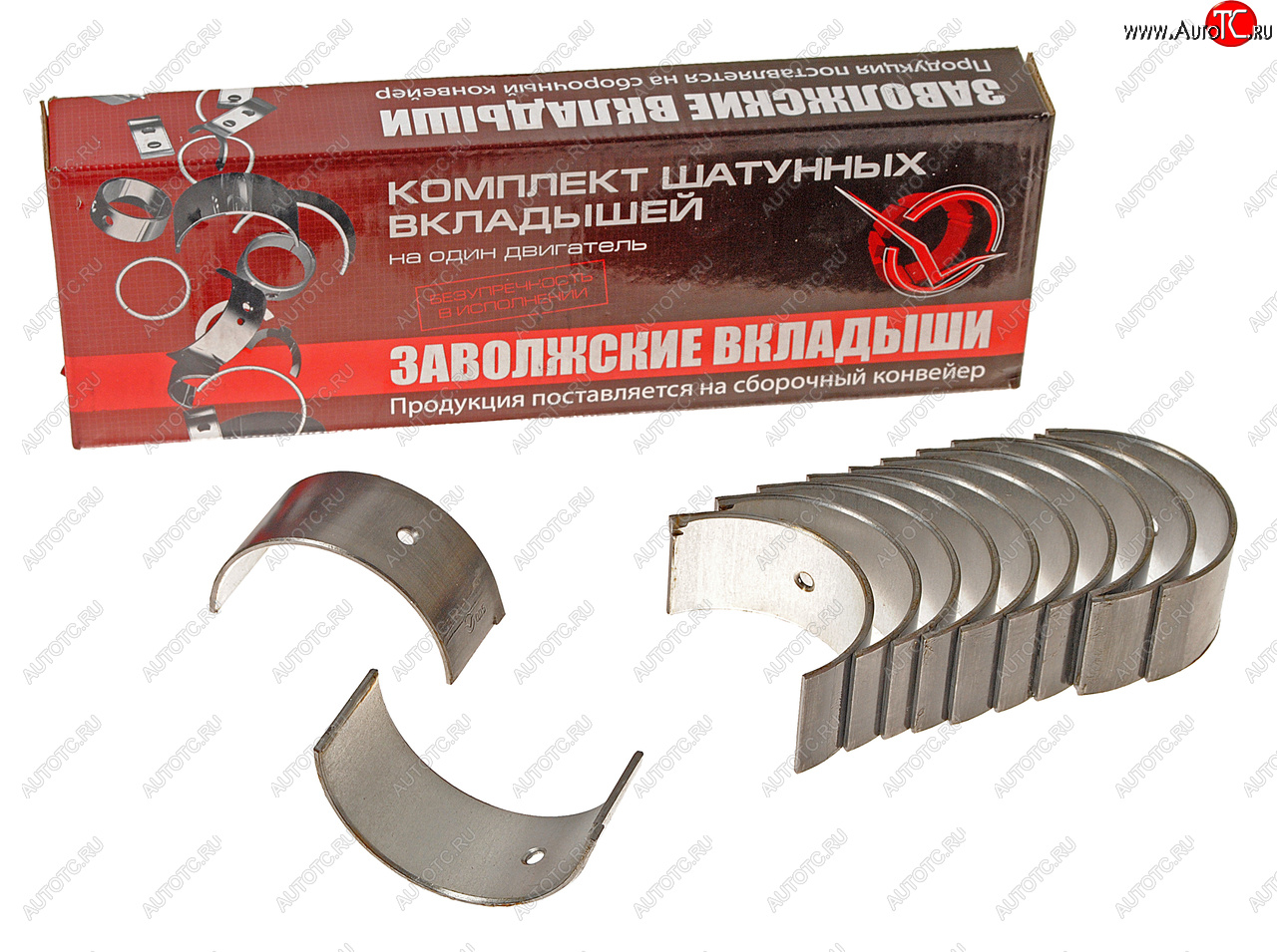 799 р. Вкладыши ГАЗ-52 шатунные d+0.05 ДАЙДО МЕТАЛЛ РУСЬ Дайдо Металл Русь 52-04-1000104 р1  с доставкой в г. Керчь