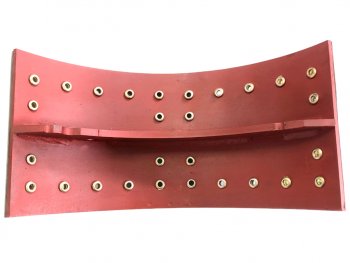 7 499 р. Колодки тормозные ЛИАЗ-5256 (2шт.) комплект на колесо BRAKE BLOCKS BRAKE BLOCKS 5256-3501092  с доставкой в г. Керчь. Увеличить фотографию 2