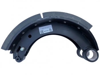11 949 р. Колодки тормозные ПАЗ-4230,4234 (2шт.) комплект на колесо мост КААЗ BRAKE BLOCKS BRAKE BLOCKS 52642-350109091-fr  с доставкой в г. Керчь. Увеличить фотографию 1