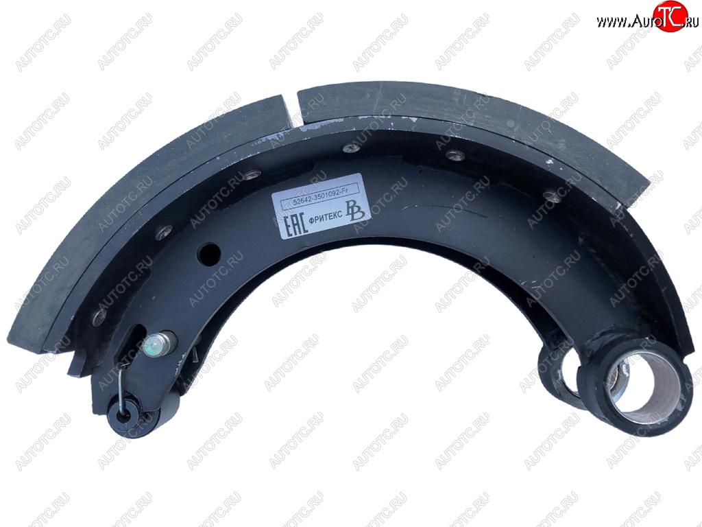 11 949 р. Колодки тормозные ПАЗ-4230,4234 (2шт.) комплект на колесо мост КААЗ BRAKE BLOCKS BRAKE BLOCKS 52642-350109091-fr  с доставкой в г. Керчь