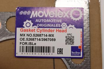 1 779 р. Прокладка головки блока КАМАЗ-6520-19 дв.CUMMINS ISLe MOVELEX MOVELEX 52687143967059  с доставкой в г. Керчь. Увеличить фотографию 5