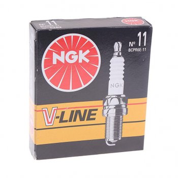 299 р. Свеча зажигания ВАЗ-2112 V-LINE №11 (1шт.) NGK NGK 5282  с доставкой в г. Керчь. Увеличить фотографию 2