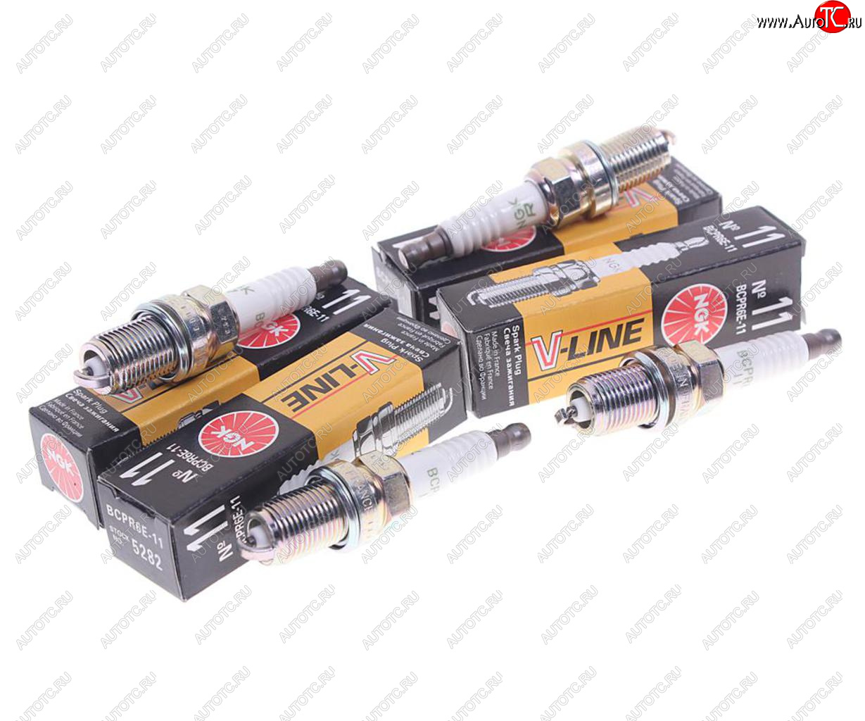 299 р. Свеча зажигания ВАЗ-2112 V-LINE №11 (1шт.) NGK NGK 5282  с доставкой в г. Керчь