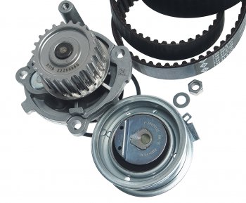 9 349 р. Комплект ГРМ VW AUDI A3 (96-13),A4 (94-08) SKODA Octavia (97-) (с помпой для 1.6) INA INA 530017131  с доставкой в г. Керчь. Увеличить фотографию 2