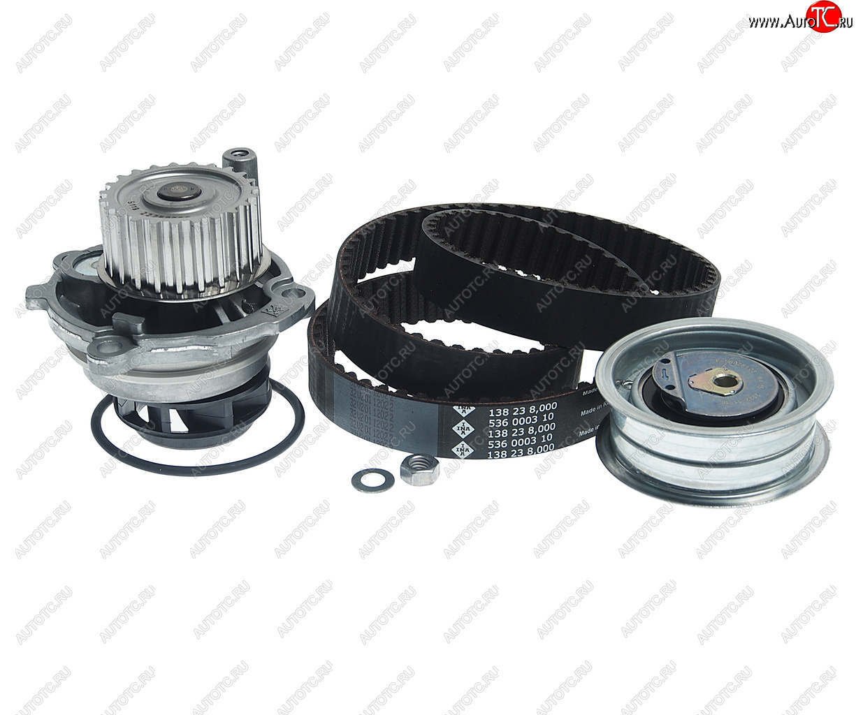 9 349 р. Комплект ГРМ VW AUDI A3 (96-13),A4 (94-08) SKODA Octavia (97-) (с помпой для 1.6) INA INA 530017131  с доставкой в г. Керчь