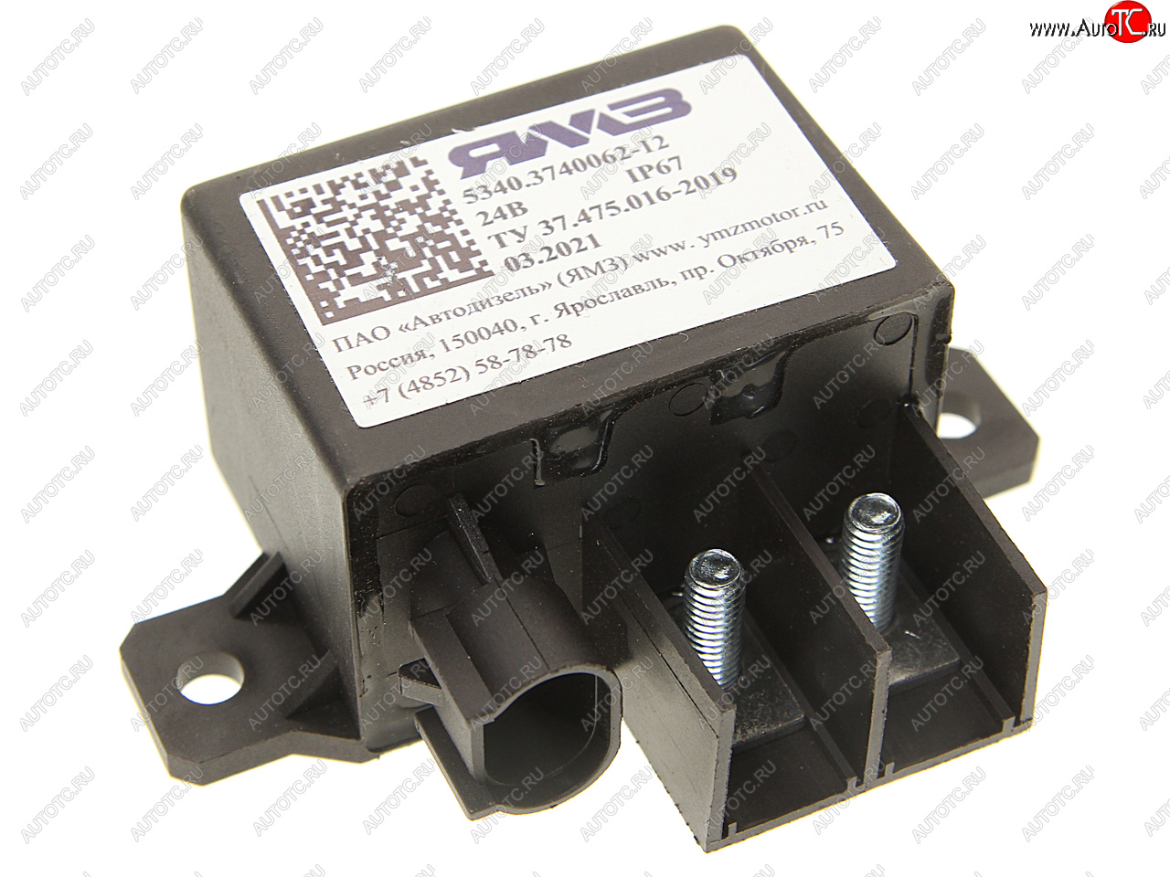 4 699 р. Реле включения свечей накаливания ЯМЗ-650.10 V23132-B2002-A200B200 (ан. 650.3740062) 24V АВТОДИЗЕЛЬ ЯМЗ 5340.3740062-12  с доставкой в г. Керчь