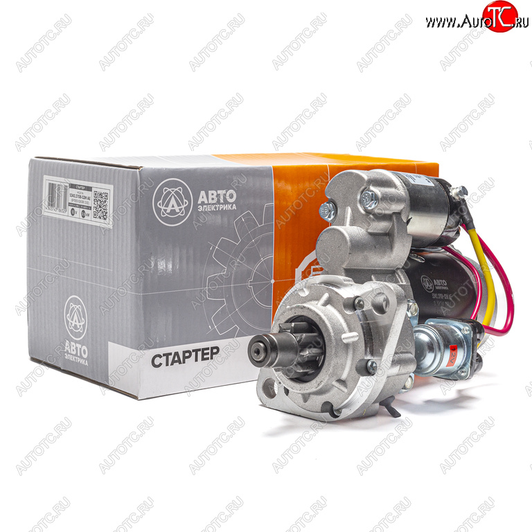 11 549 р. Стартер ЯМЗ-534 ГАЗон Next 12V 3.54.9 кВт AZF 4383 с доп.реле AVTOELECTRICA AVTOELECTRICA 5343.3708-02m ае  с доставкой в г. Керчь