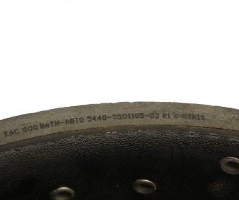 5 349 р. Колодки тормозные МАЗ-5440,6430,650136,65669 передние (1шт.) ЗТМ ЗТМ 5440-3501091  с доставкой в г. Керчь. Увеличить фотографию 6