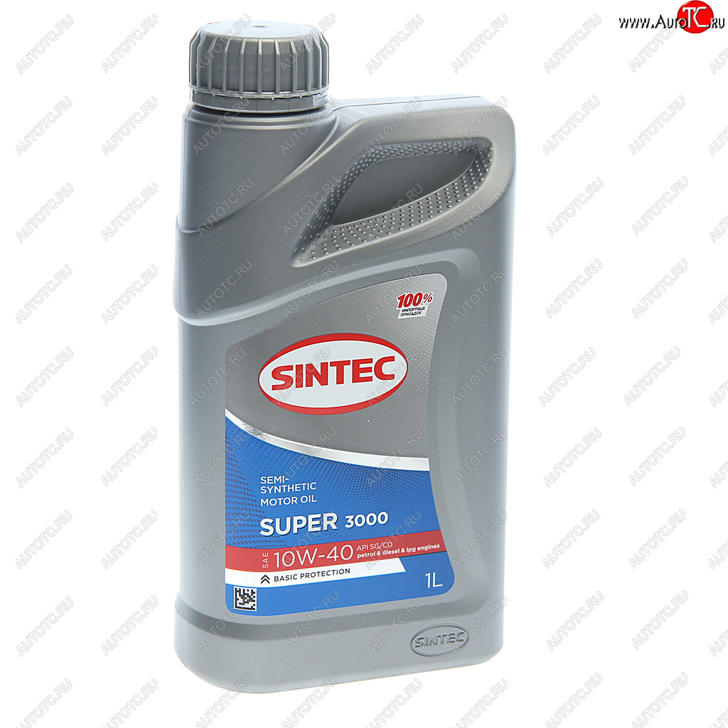 299 р. Масло моторное Super 3000 SGCD 10W40 псинт.1л SINTEC SINTEC 600239  с доставкой в г. Керчь
