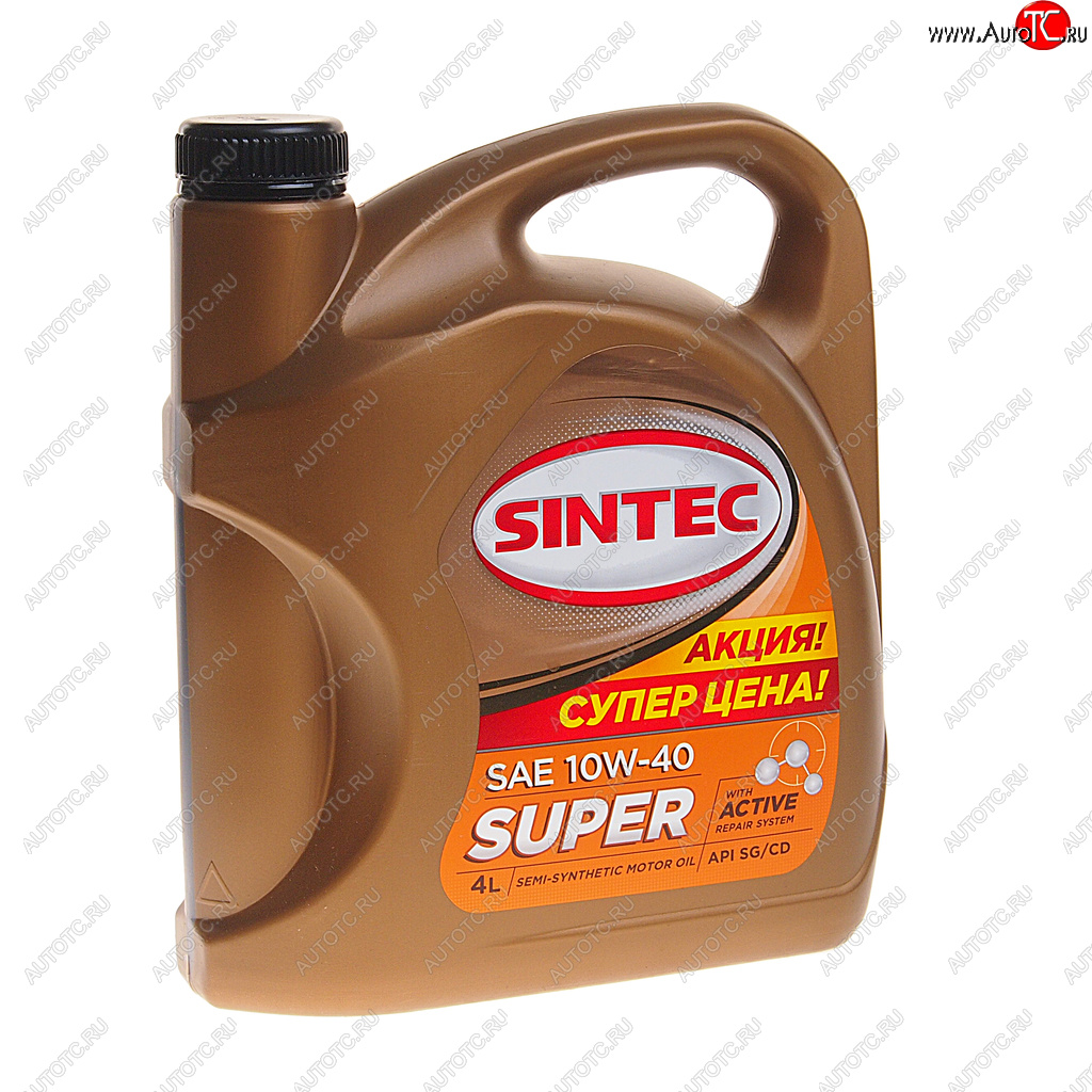 1 059 р. Масло моторное Super 3000 SGCD 10W40 псинт.4л SINTEC SINTEC 600240  с доставкой в г. Керчь