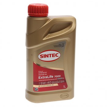 699 р. Масло моторное ExtraLife 7000 A3B4 5W40 синт.1л SINTEC SINTEC 600253  с доставкой в г. Керчь. Увеличить фотографию 1