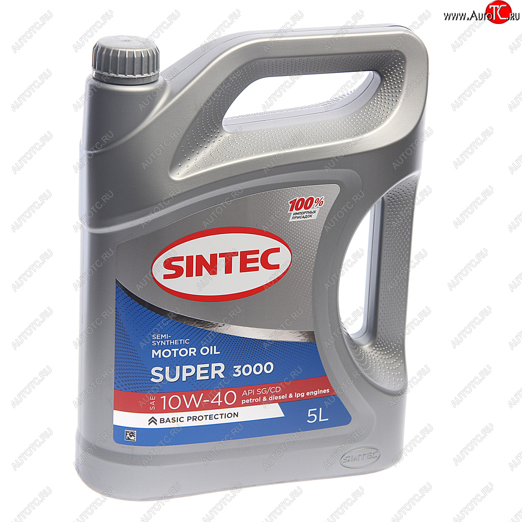 1 329 р. Масло моторное Super 3000 SGCD 10W40 псинт.5л SINTEC SINTEC 600293  с доставкой в г. Керчь