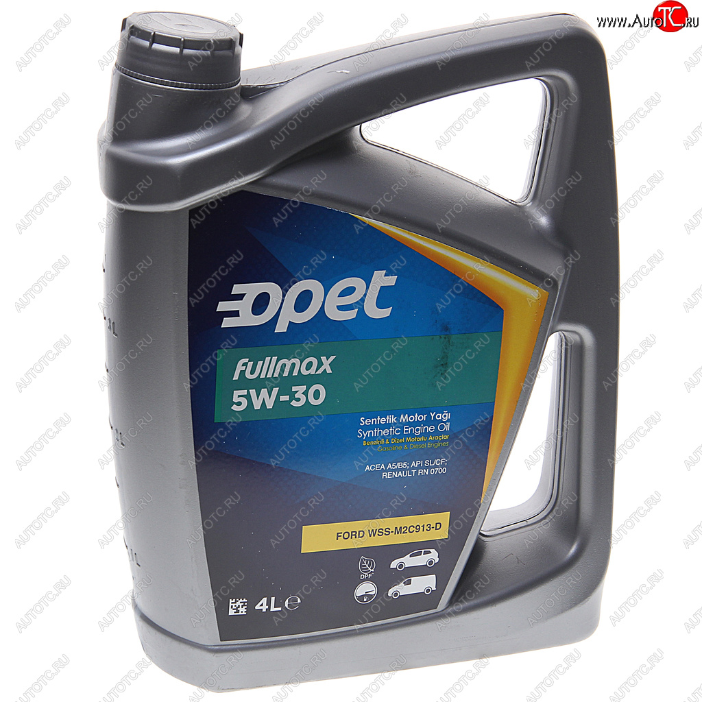 3 899 р. Масло моторное FULLMAX 5W30 синт.4л OPET OPET 601214875  с доставкой в г. Керчь