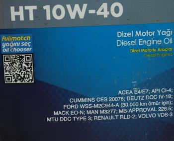 14 849 р. Масло дизельное FULLPRO HT 10W40 синт.20л OPET OPET 601215285  с доставкой в г. Керчь. Увеличить фотографию 2
