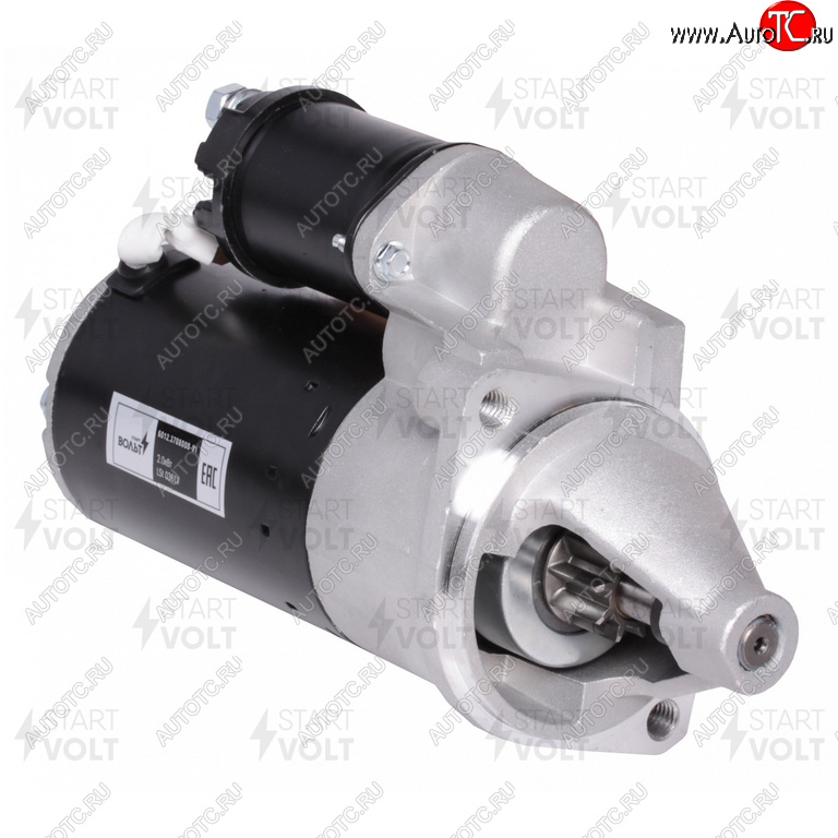 5 799 р. Стартер ГАЗ,УАЗ дв.ЗМЗ-406,405,409,40524 2.0кВт STARTVOLT STARTVOLT 6012.3708-01  с доставкой в г. Керчь