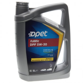 4 099 р. Масло моторное FULLLIFE DPF  5W30 синт.5л OPET OPET 601370977  с доставкой в г. Керчь. Увеличить фотографию 1