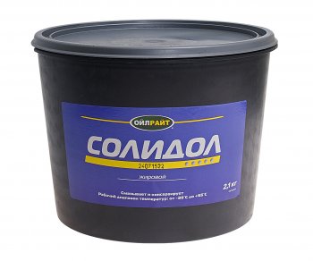 479 р. Смазка СОЛИДОЛ Жировой 2кг OIL RIGHT OIL RIGHT 6016  с доставкой в г. Керчь. Увеличить фотографию 1