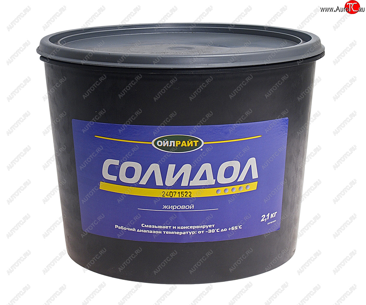 479 р. Смазка СОЛИДОЛ Жировой 2кг OIL RIGHT OIL RIGHT 6016  с доставкой в г. Керчь