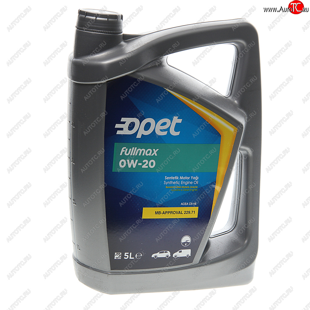 3 599 р. Масло моторное FULLMAX  0W20 синт.5л OPET OPET 601777226  с доставкой в г. Керчь